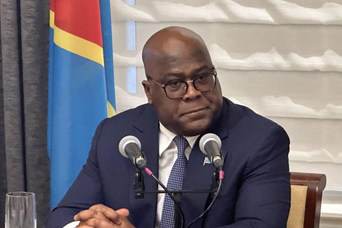 Le président Félix Tshisekedi au sujet de sa victoire en 2018 : "Il n'y a jamais eu d'arrangement frauduleux avec mon prédécesseur Joseph Kabila"