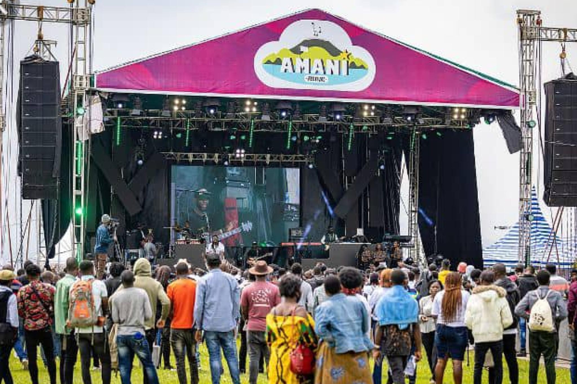 Goma : le Festival Amani de retour pour sa 10ème édition avec Fally Ipupa et Tiken Jah Fakoly au rendez-vous