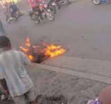 Nord-Kivu/Goma : un présumé voleur brûlé vif par la population au quartier Majengo