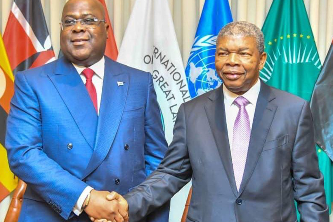 Le président Félix Tshisekedi à Luanda