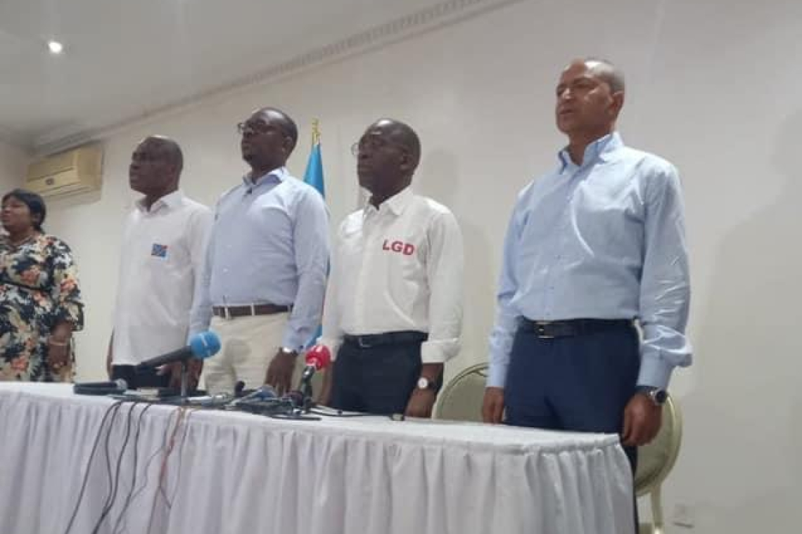 Le meeting de l’opposition acté par le gouverneur de la Ville de Kinshasa