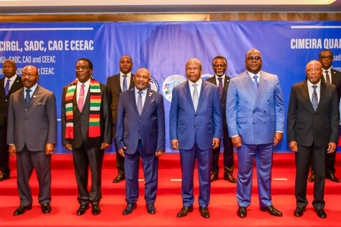 Sommet de Luanda : la SADC, l’EAC, la CIRGL et l’UA créent un cadre de coordination de leurs actions dans l’Est de la RDC