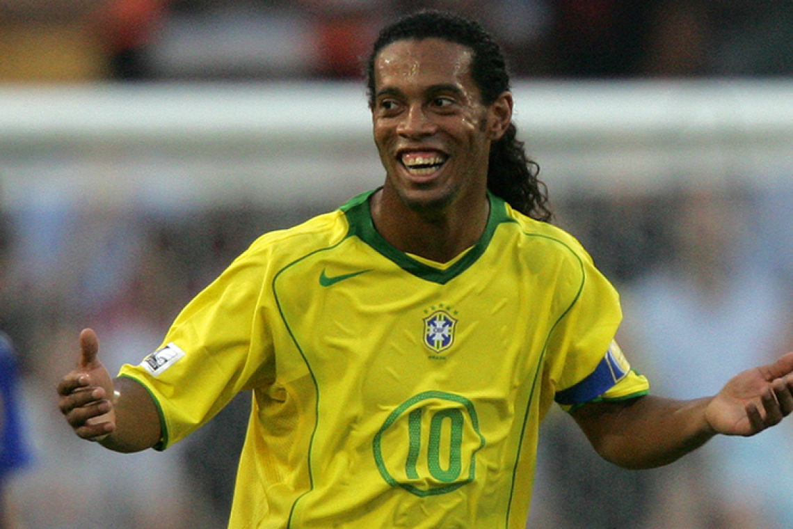 La star brésilienne Ronaldinho annoncée à Kinshasa