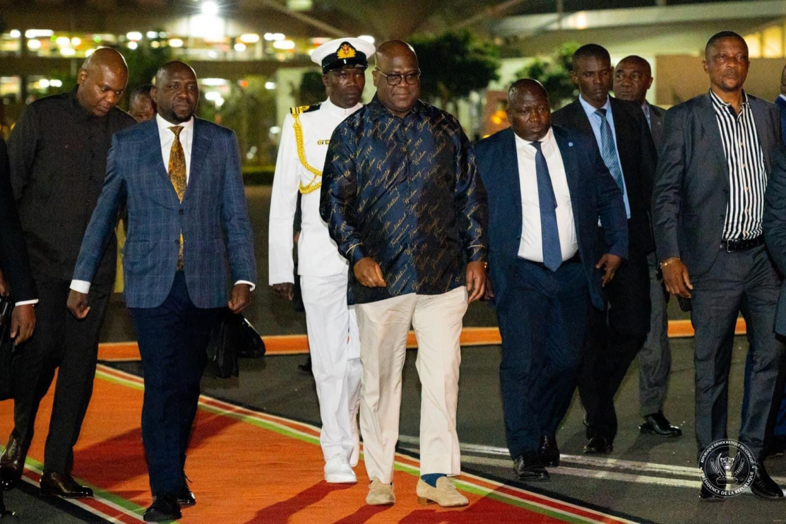 Félix Tshisekedi à Nairobi