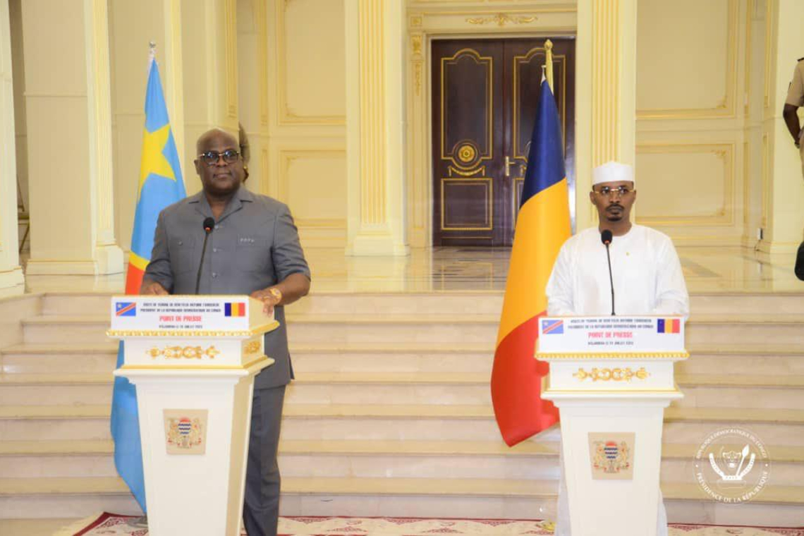 Tchad : mission de médiation jugée satisfaite par le président Félix Tshisekedi à N'djamena (Diplomatie)