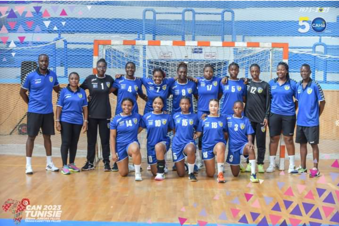 Handball-CAN Dames juniors : les Léopards coulent d’entrée