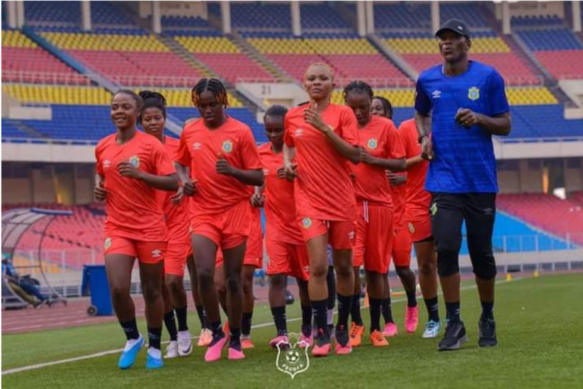 Éliminatoires CAN Dames 2024 : les Léopards de plein pied en préparation à Kinshasa