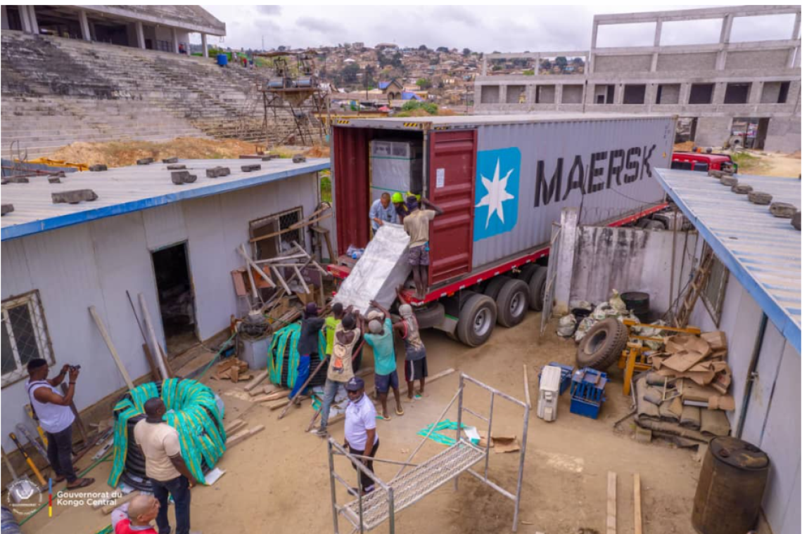 RDC : à l'arrêt depuis près de 10 ans, les travaux interrompus vont reprendre au Stade Lumumba de Matadi