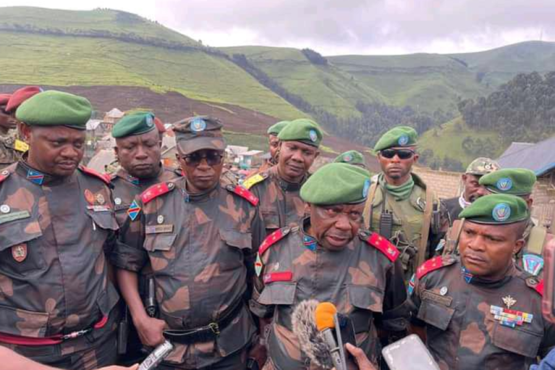 Nord-Kivu : le contingent burundais remet la cité de Mushake dans le territoire de Masisi aux FARDC   