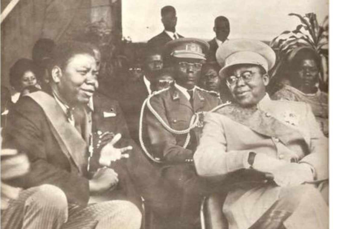 Le chef de l'État Joseph Kasa-Vubu met fin aux fonctions du Premier ministre M. Moïse Tshombe et de son gouvernement, le 13 octobre 1965