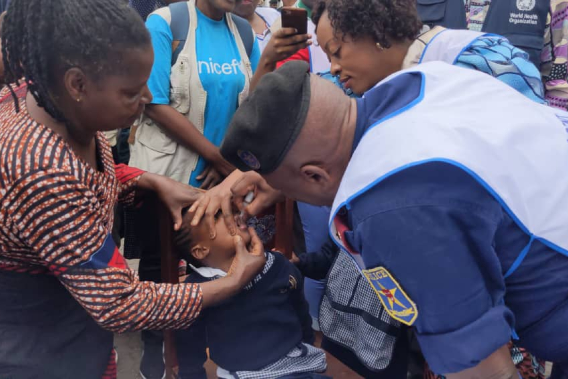 Nord-Kivu : début de la deuxième phase de vaccination contre la poliomyélite