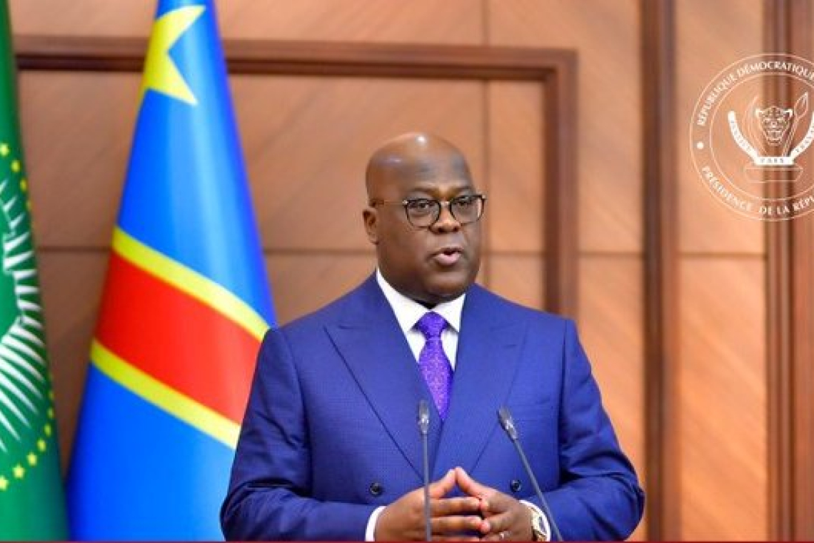 Le président Félix-Antoine Tshisekedi opte pour un allègement progressif et graduel du régime de restriction de l’état de siège