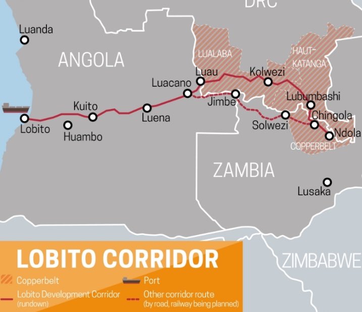 Des partenaires pour le développement du corridor de Lobito et de la nouvelle ligne ferroviaire Zambie-Lobito