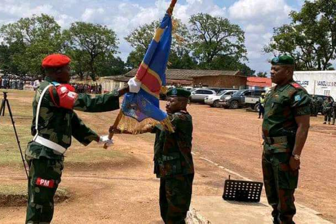 RDC : Eddy Kapend prend officiellement ses fonctions de commandant de la 22ème région militaire