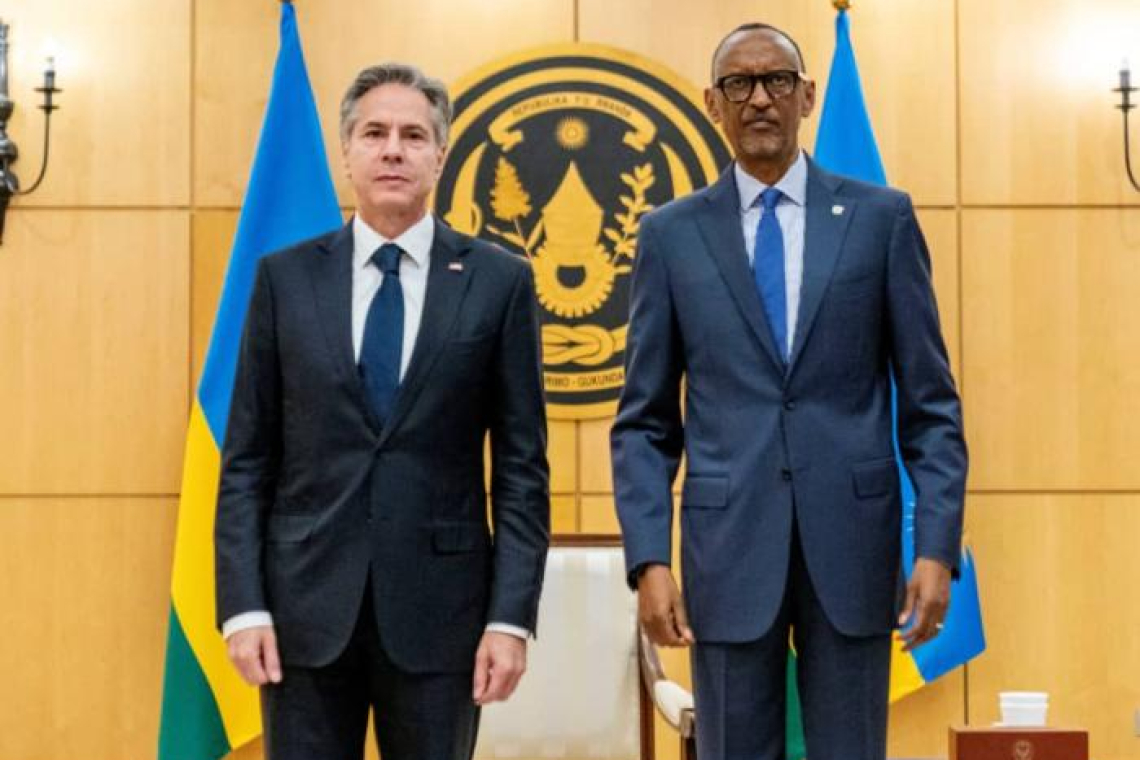 Diplomatie : tensions Kinshasa-Kigali au centre d’un entretien téléphonique entre Blinken et Kagame