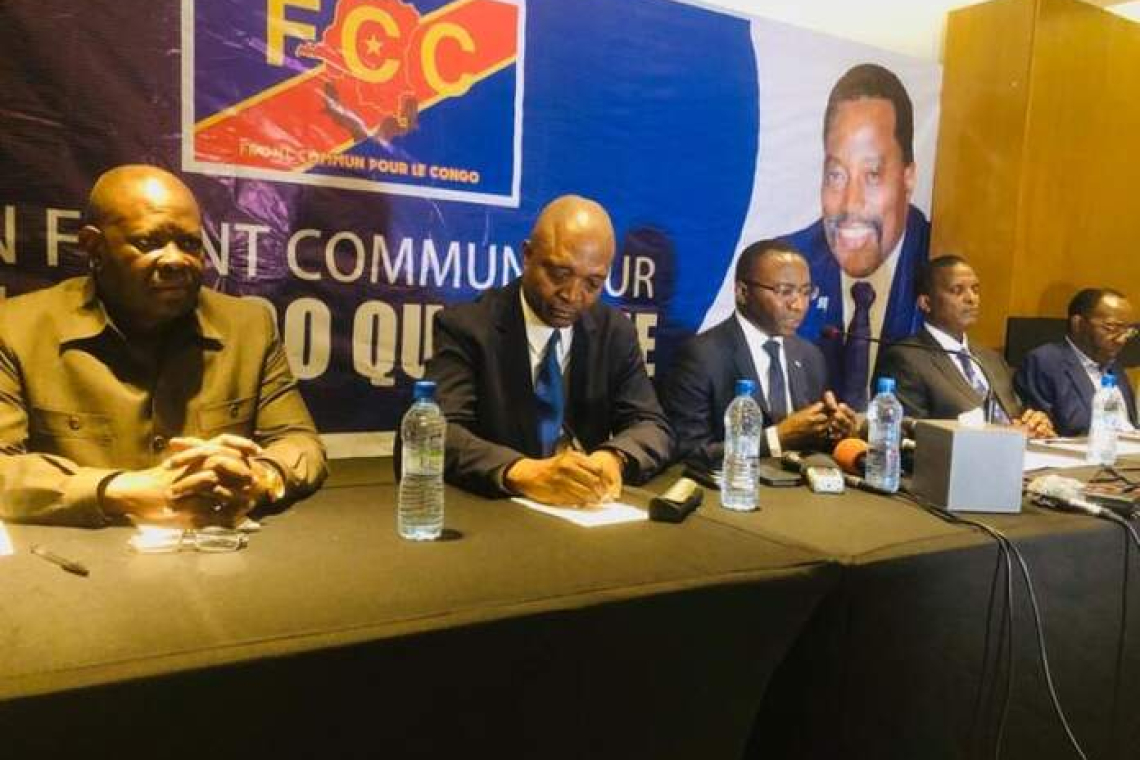 Élections : le FCC tient Félix Tshisekedi pour « seul responsable du chaos électoral voulu et organisé par lui et ses obligés de la CENI »