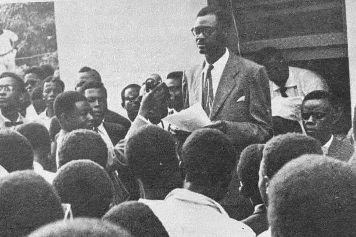 Il y a 65 ans, le premier meeting politique de Patrice Emery Lumumba