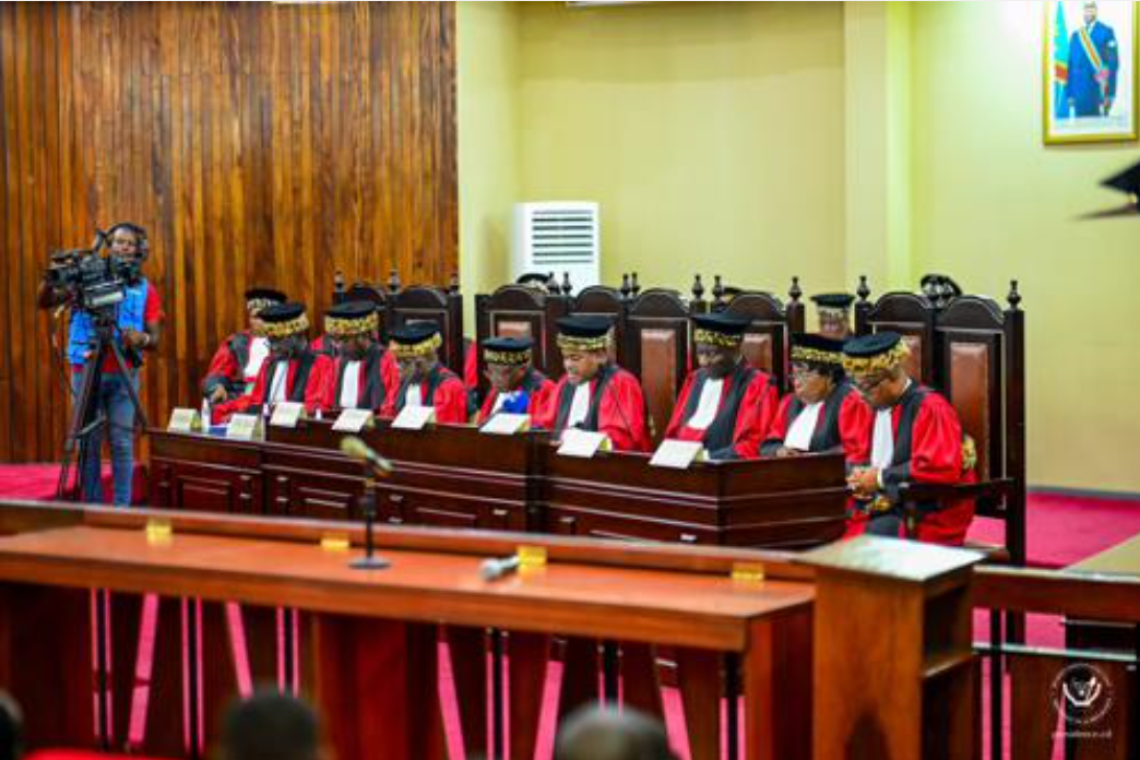RDC/Contentieux électoral de 82 candidats : la Cour constitutionnelle débute les audiences le lundi 5 février 2024.