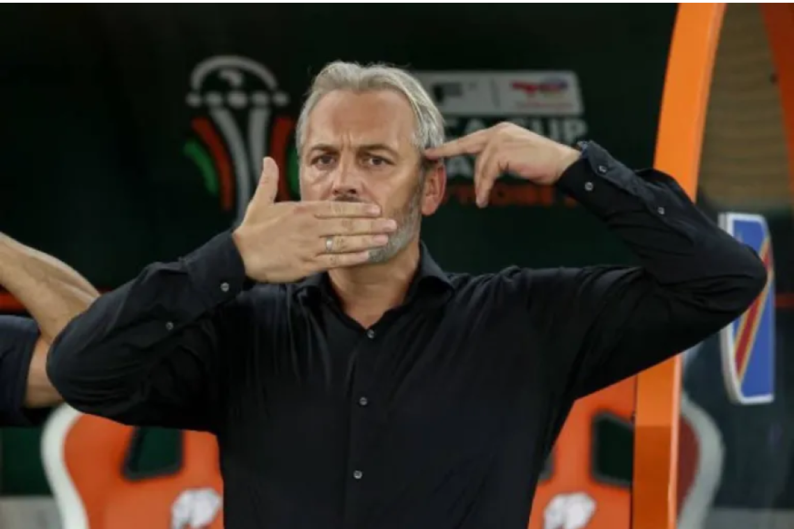 CAN Côte d'Ivoire 2023 : "Nous avons perdu un tout petit le fil du match parce que nous avions un bel adversaire qui a clairement bénéficié du gros soutien de son public" (Sébastien Desabre)