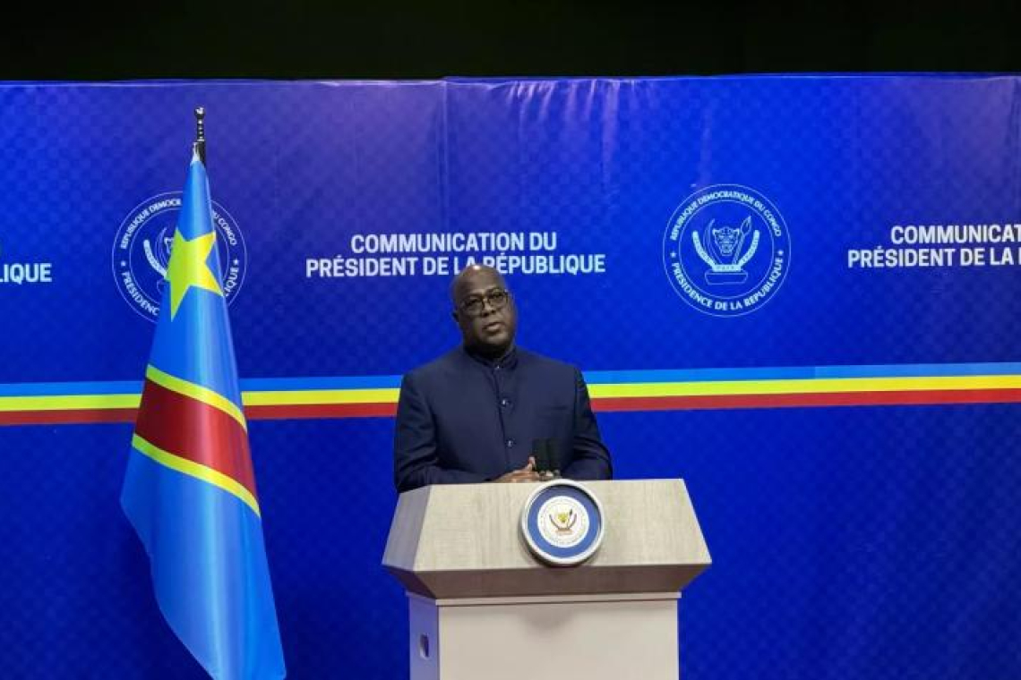 Tshisekedi sur la déclaration de guerre contre le Rwanda : "Ma priorité est la paix, la paix durable, et pour ça je suis prêt à mettre en pause mes velléités belliqueuses"