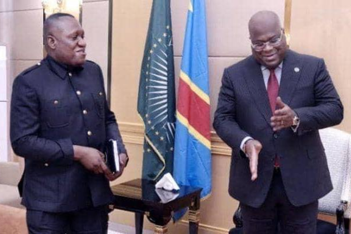 Jules Alingete Key, inspecteur général des Finances ( IGF) de nouveau adouber par le président de la République Félix Antoine Tshisekedi.