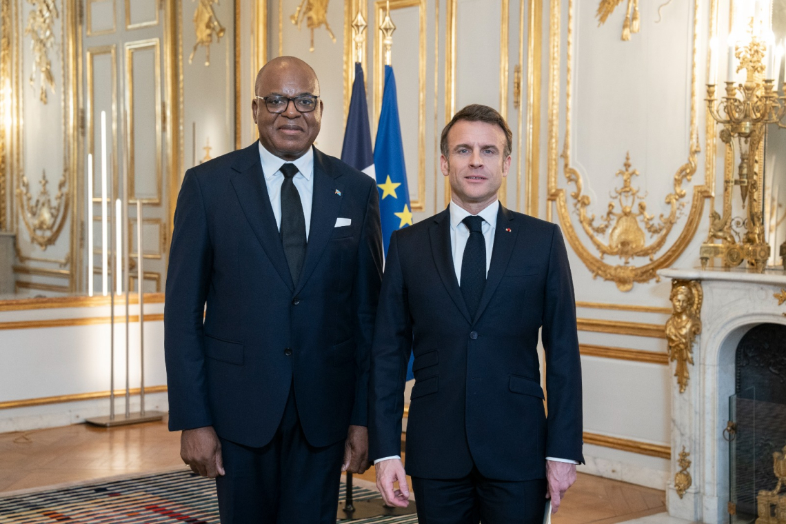 France : Émile Ngoy Kasongo a présenté ses lettres de créance à Macron