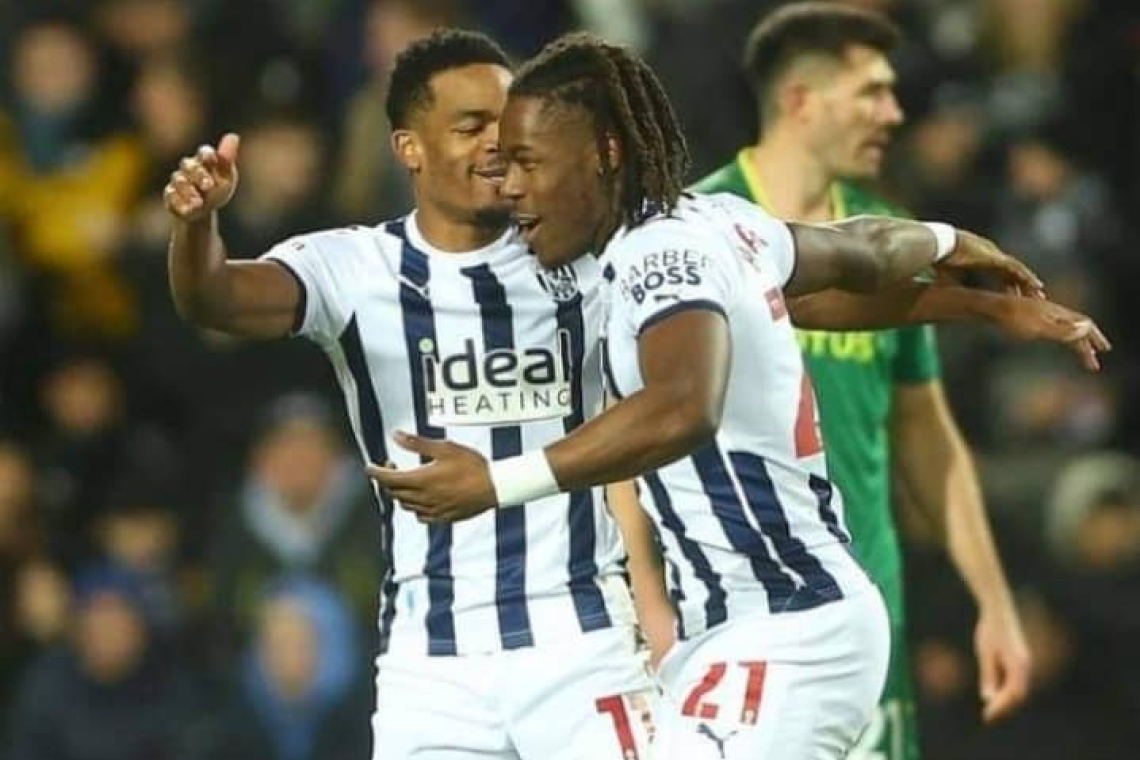 Angleterre/D2 : déjà 7ème but pour Grady Diangana avec West Bromwich Albion