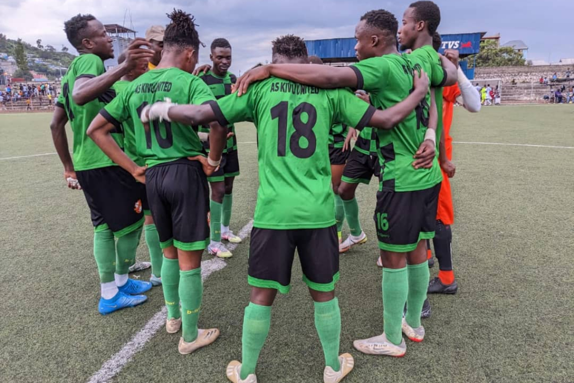 Goma/Football : éclatante victoire de l'AS Kivu United contre le Daring Club Volkeno