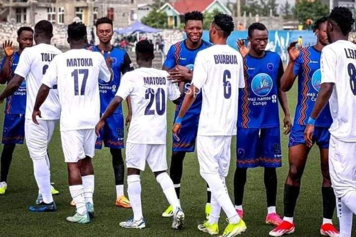 RDC-Ligue 1/Play-offs : l'AS Dauphin Noir remporte sa première victoire face aux Aigles du Congo