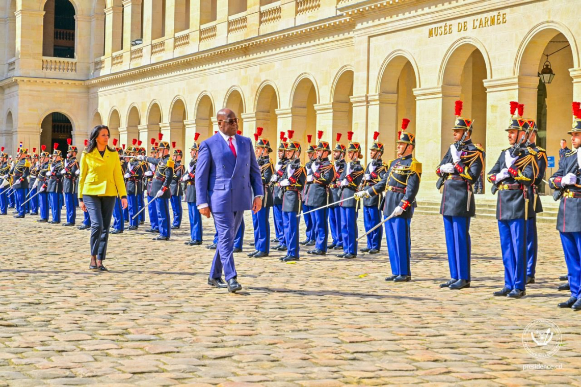 Diplomatie : Félix-Antoine Tshisekedi en mission officielle à Paris