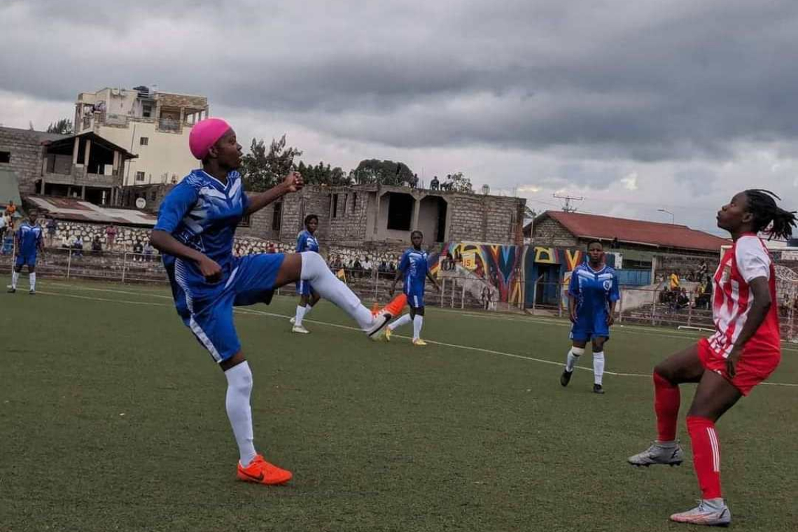 Championnat National de Football Féminin : des matchs palpitants au Stade de l'Unité de Goma