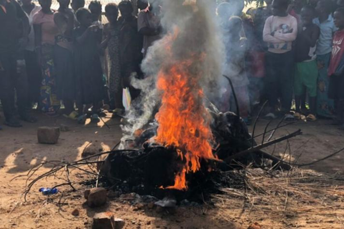 Nord-Kivu/Goma : un jeune du quartier Himbi brûlé vif par ses pairs