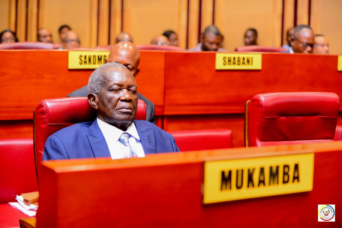 Sénat : Jonas Mukamba n'a pas renoncé à son poste de président du bureau provisoire