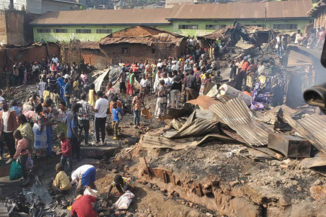 Nord-Kivu/Goma : deux enfants meurent dans un incendie à Ndosho