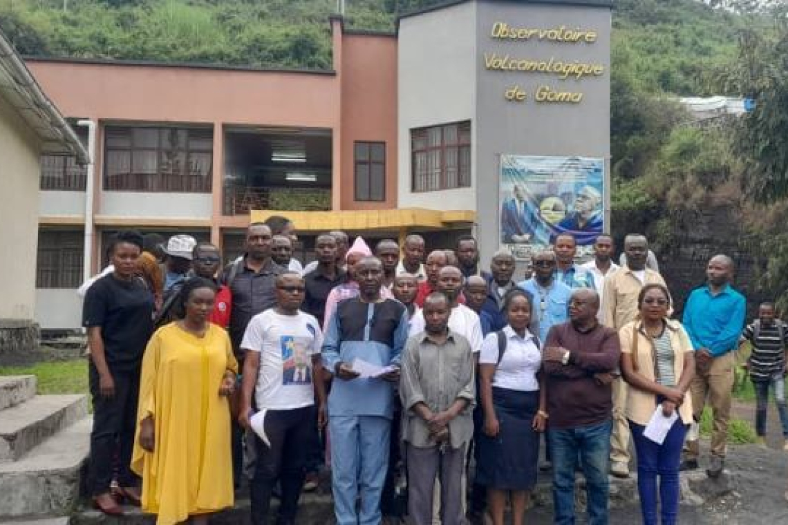 Nord-Kivu : les agents de l'OVG en grève, une surveillance volcanique menacée