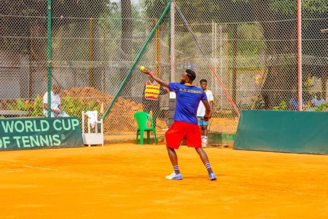 Davis Cup/Afrique 4 : Les Léopards tennis messieurs font bonne figure dès le 1er match à Luanda