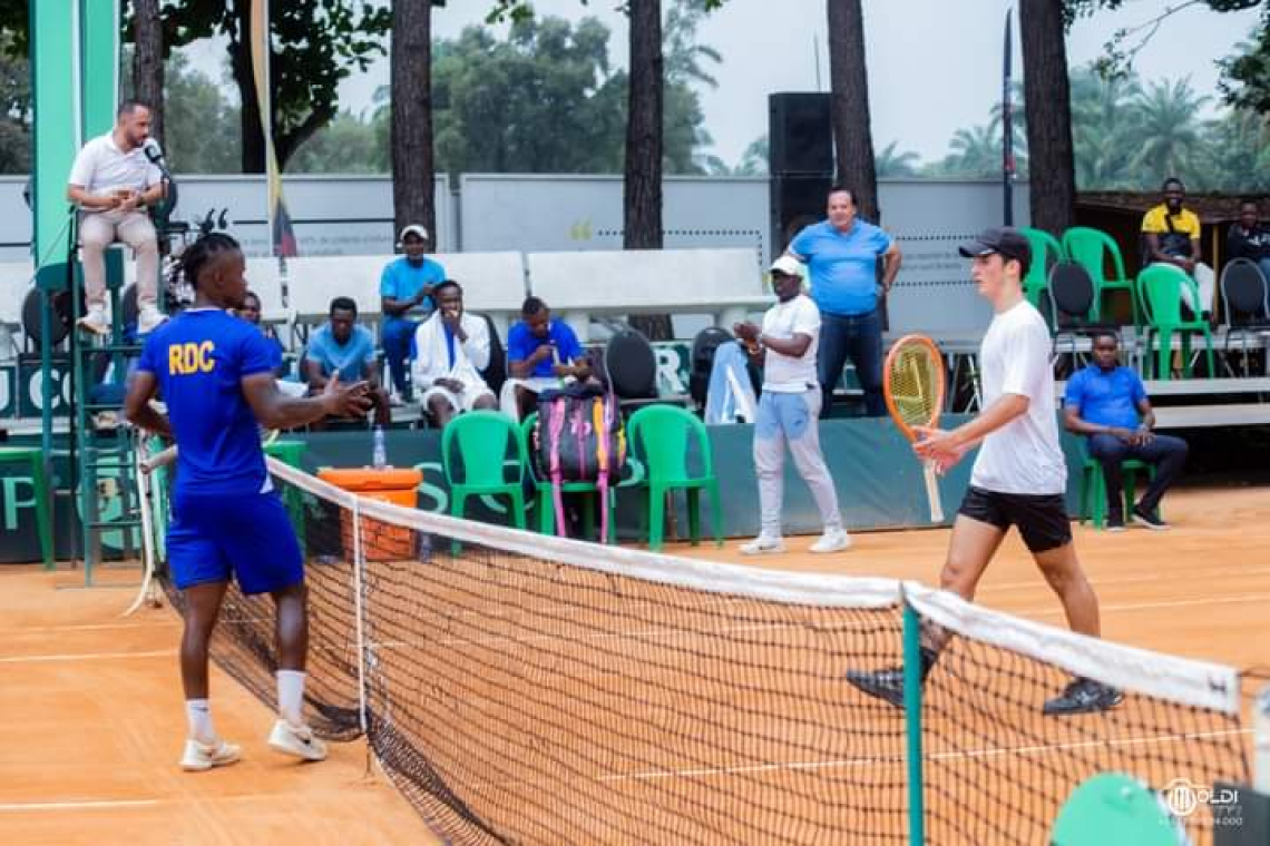 Davis Cup/Afrique : Les Léopards tennis messieurs contestent une place en finale face aux Burundais