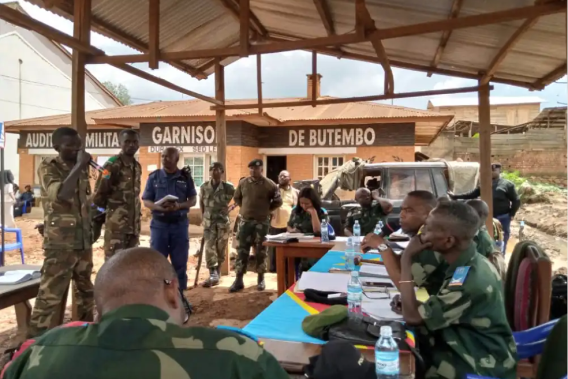 Nord-Kivu : 22 militaires condamnés à mort par la justice Tribunal militaire