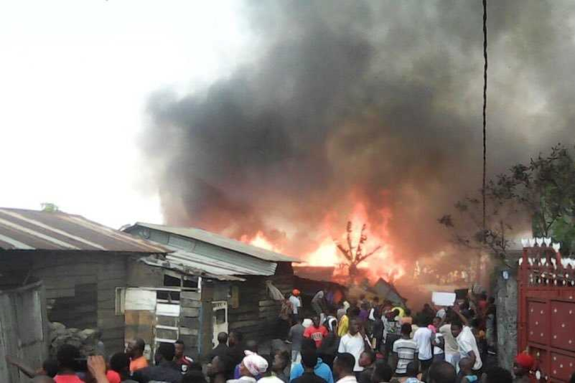 Nord-Kivu/Goma : le Quartier Mabanga-Sud en flammes sans faire de victimes