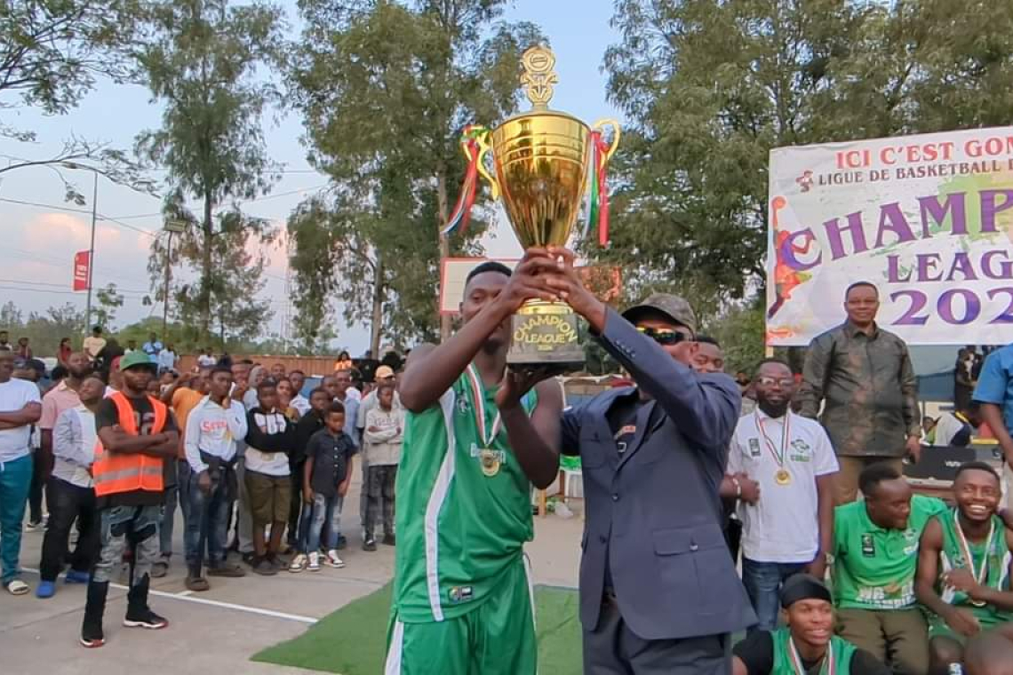 Nord-Kivu : le championnat provincial de basketball couronne ses vainqueurs à Goma