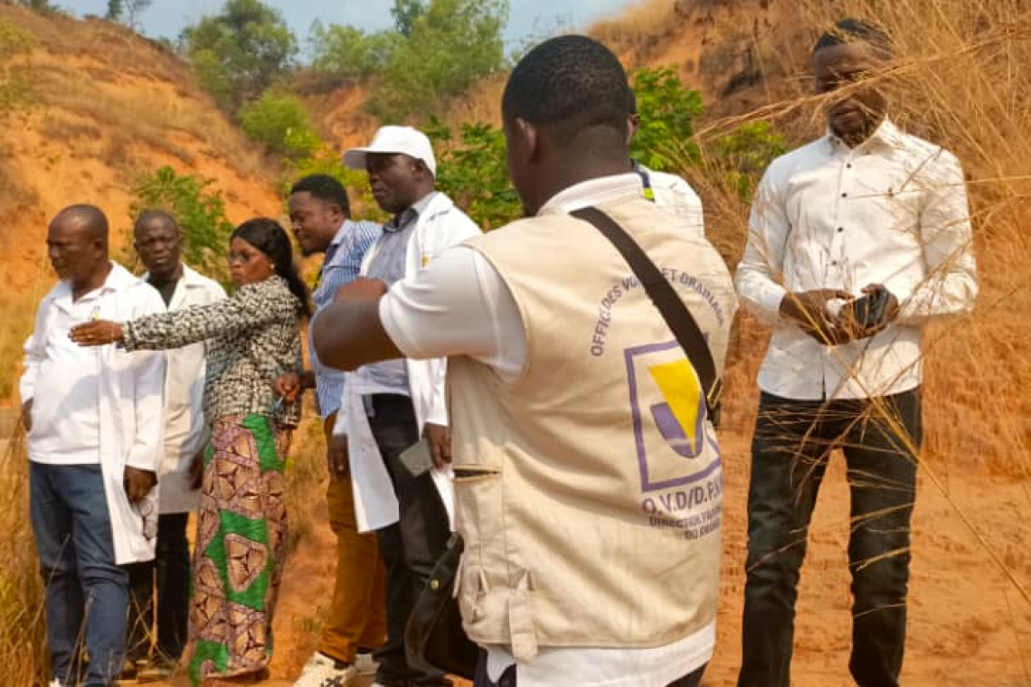 Kwango : la ville de Kenge menacée par des têtes d'érosions