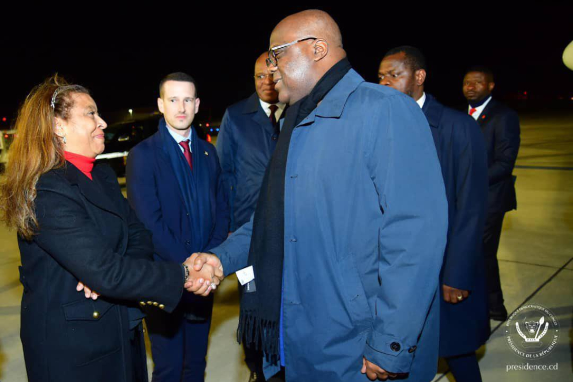  Le président de la République, Félix Antoine Tshisekedi est arrivé à Paris. 