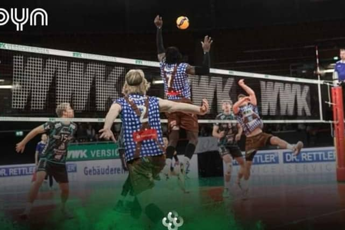 Volley-ball/Allemagne-D1 : Magloire Mayaula et Volleys Herrsching très conquérants face à Bitterfeld