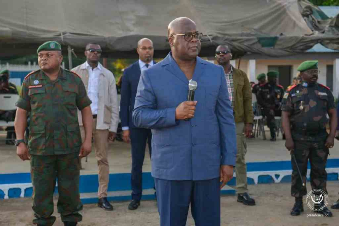 Kisangani : Cette recommandation de Félix Tshisekedi aux militaires du Camp Bahuma