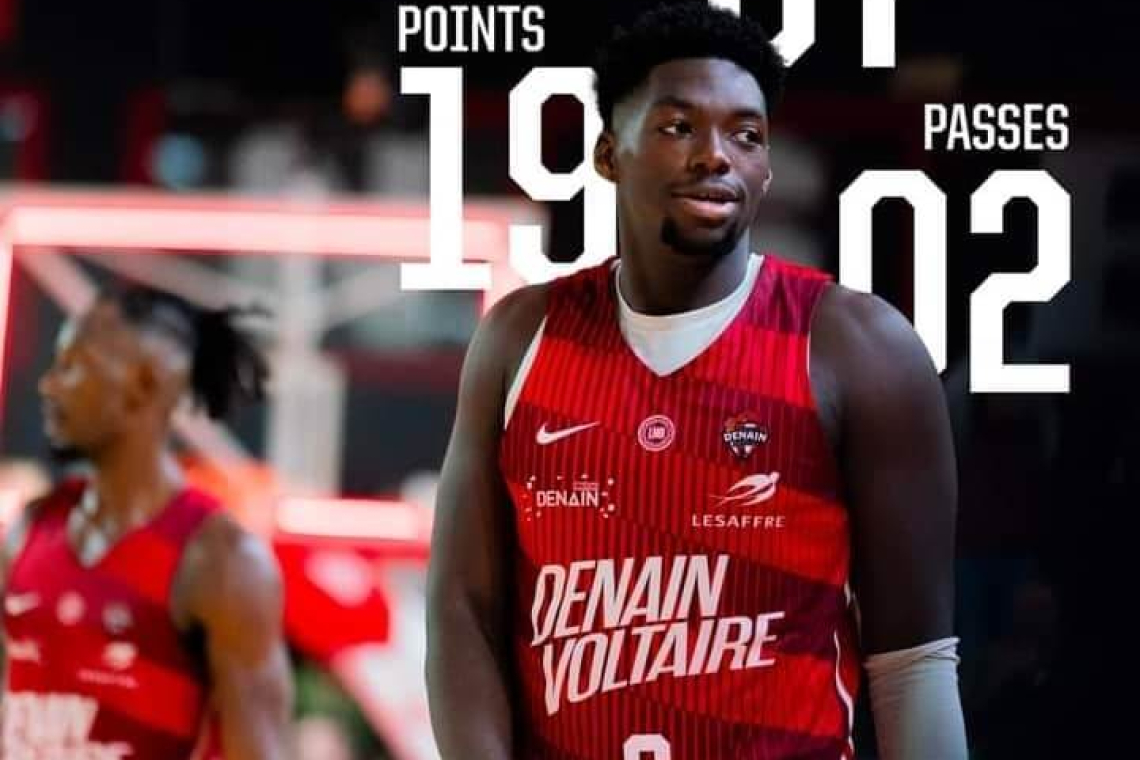 Basketball/France-D2 : Neftali Difuidi porte Denain Voltaire devant Châlons Reims 