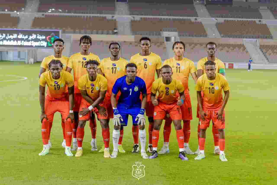 Léopards U20/Amical : en manque de concentration, les Congolais punis par les Saoudiens 