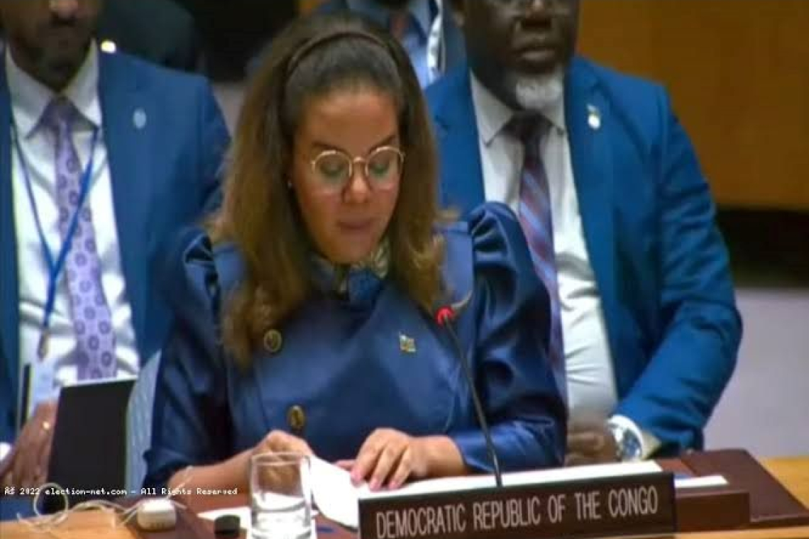 Agression de la RDC par le Rwanda : discours émouvant de Thérèse Kayikwamba  au Conseil de Sécurité de l'ONU