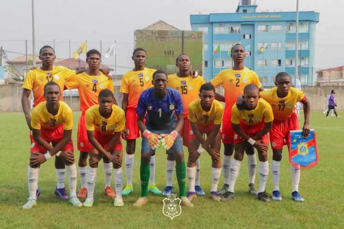 Élim- CAN U17 : les Léopardeaux se tirent une balle dans les pieds 