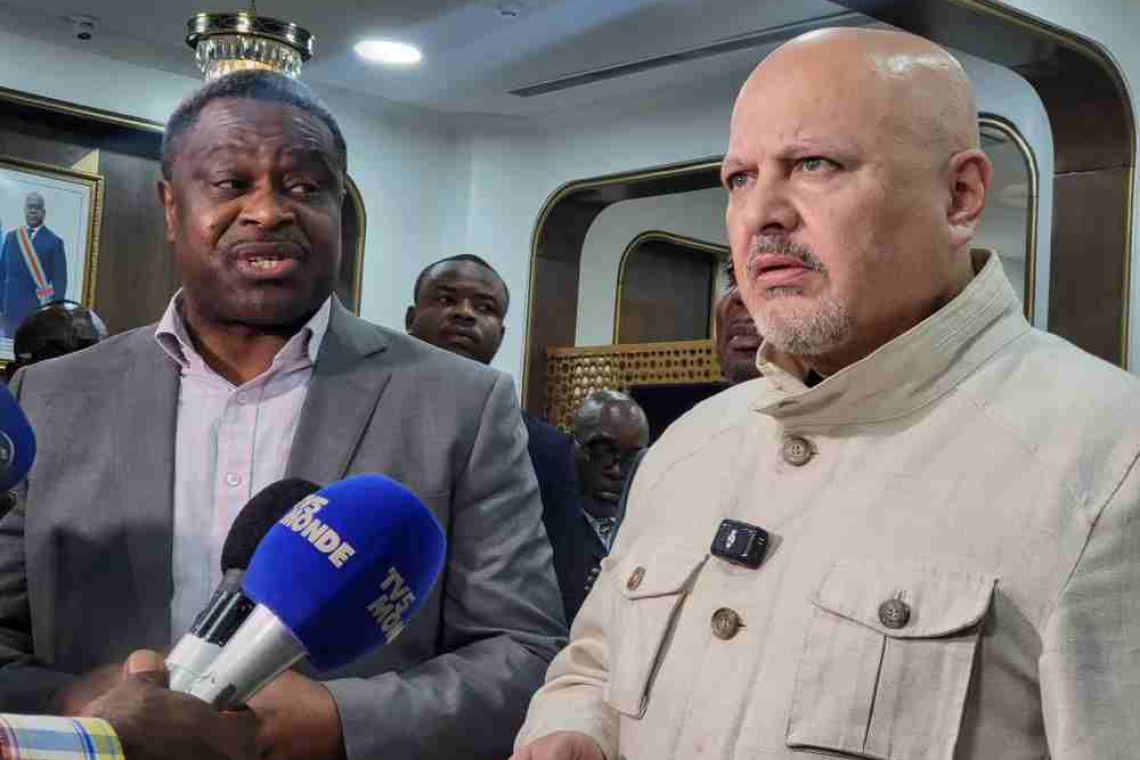 Justice : le procureur de la CPI à Kinshasa pour des enquêtes et des poursuites des crimes relevant de sa compétence
