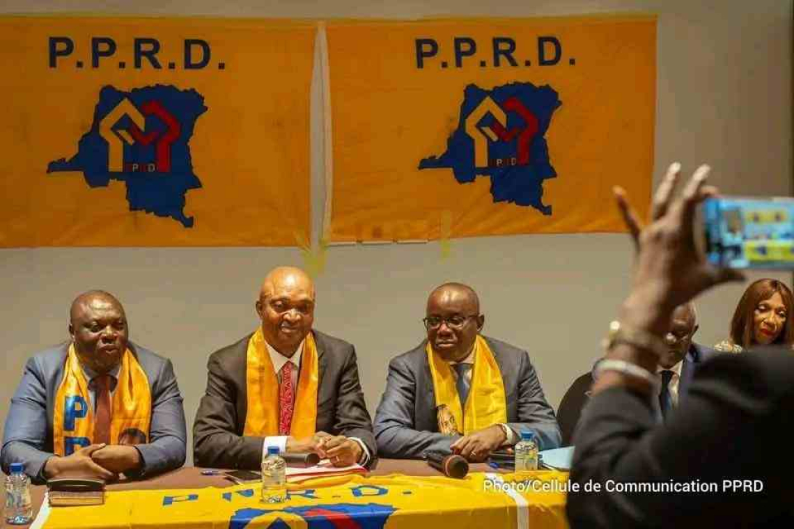 RDC: soupçonnés d’être de mèche avec la coalition AFC/M23, certains hauts cadres du PPRD interdits de quitter le pays